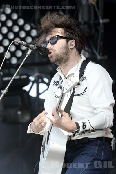 THE VACCINES - 2015-06-27 - PARIS - Hippodrome de Longchamp - Justin Hayward-Young